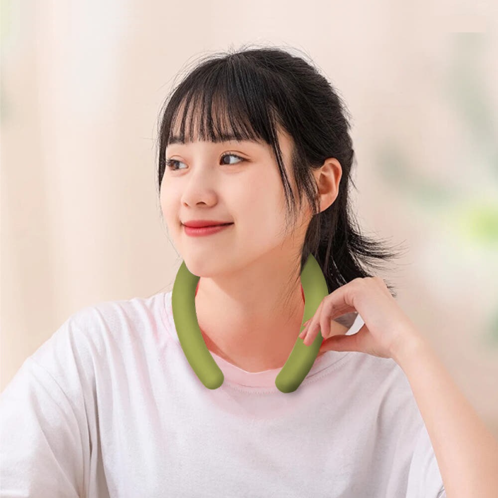 핫링 겨울 손난로 히팅 목걸이 넥워머 넥밴드 튜브 방한 목도리 온열 찜질 목 다회용